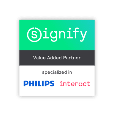 Signify Value Added Partner, specialized in Philips Interact